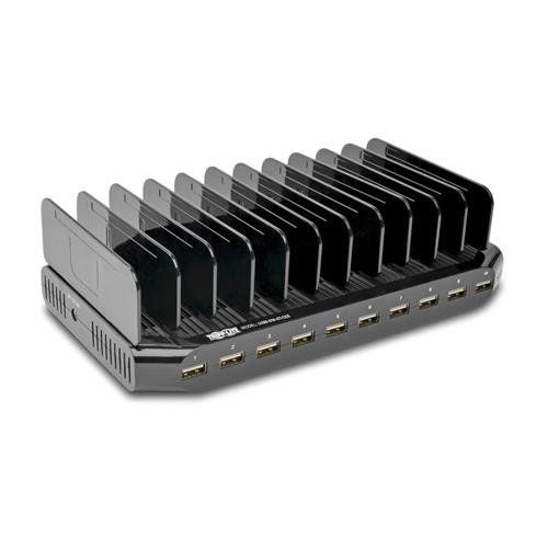 Tripp Lite U280-010-ST-CEE 10-Port USB Charging Station with Adjustabl - Image 1