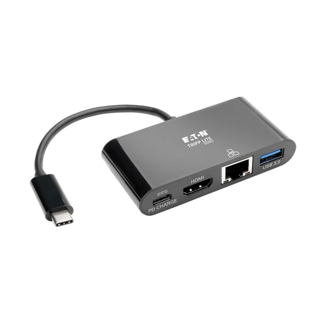 Tripp Lite U444-06N-H4GUBC USB-C Multiport Adapter - 4K HDMI. USB 3.x - Image 1