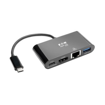 Tripp Lite U444-06N-H4GUBC USB-C Multiport Adapter - 4K HDMI. USB 3.x