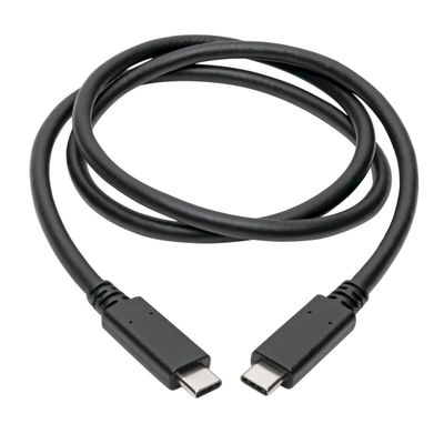 Tripp Lite U420-C03-G2-5A USB-C Cable (M/M) - USB 3.2. Gen 2 (10 Gbps)