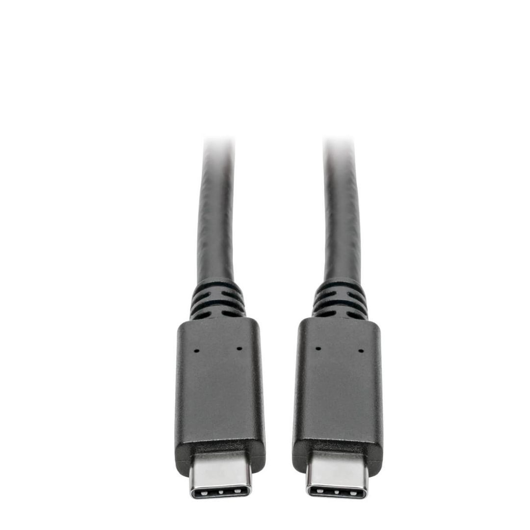Tripp Lite U420-006 USB-C Cable (M/M) - USB 3.2, Gen 1 (5 Gbps), Thunderbolt 3 Compatible, 6 ft. (1.83 m) - Image 1