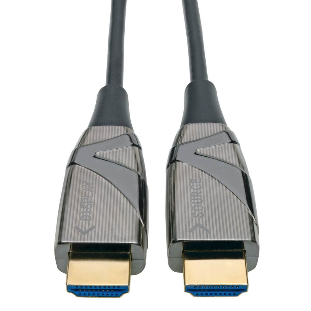 Tripp Lite P568-60M-FBR 4K HDMI Fiber Active Optical Cable (AOC) - 4K 60 Hz, HDR, 4:4:4 (M/M), 60 m - Image 1