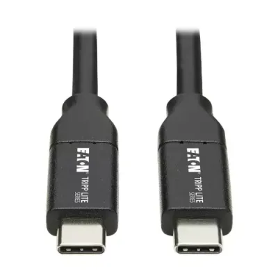 Tripp Lite U040-C3M-C-5A USB-C Cable (M/M). USB 2.0. 5A (100W) Rated. - Thumbnail 2