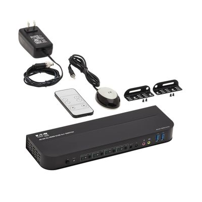 Tripp Lite B005-HUA4 4-Port HDMI/USB KVM Switch - 4K 60 Hz. HDR. HDCP