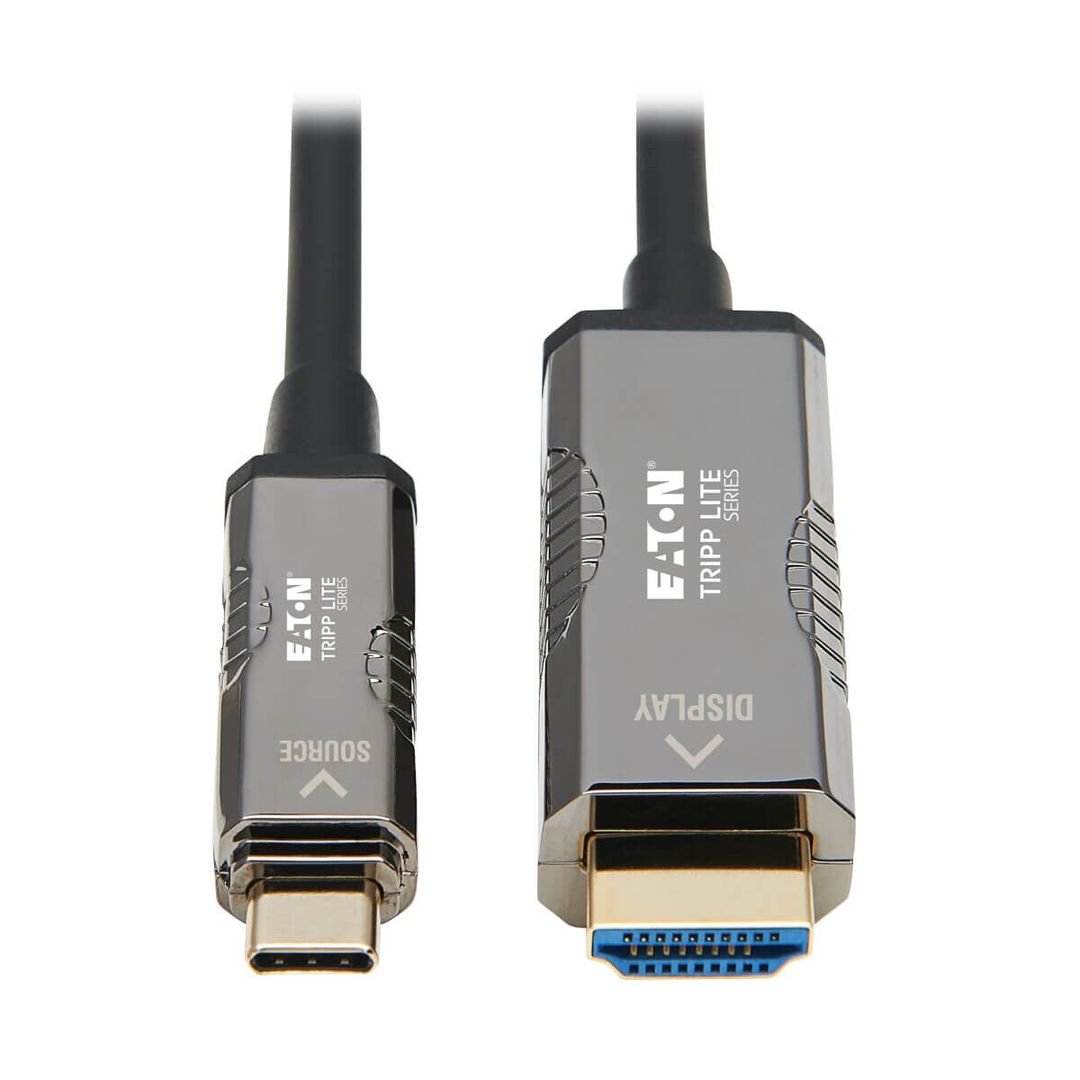 Tripp Lite U444F3-10M-H4K6 High-Speed USB-C to HDMI Fiber Active Optic - Image 1