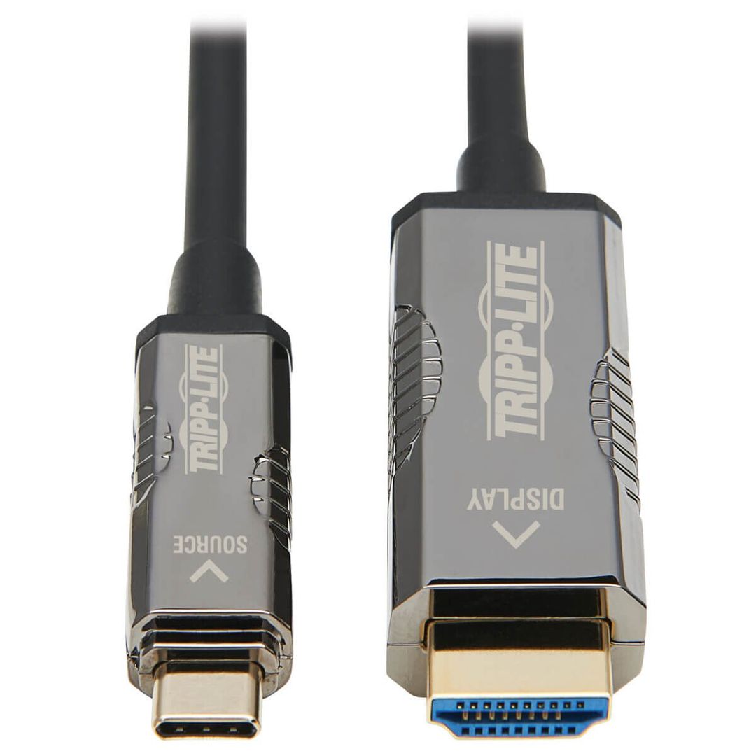 Tripp Lite U444F3-30M-H4K6 High-Speed USB-C to HDMI Active Optical Cab - Image 1