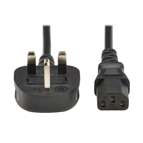 Eaton P056-02M-UK power cable Black 2 m BS 1363 IEC C13 - Image 1