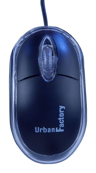 Urban Factory CRAZY SMALL MOUSE USB WIRED (BLACK)