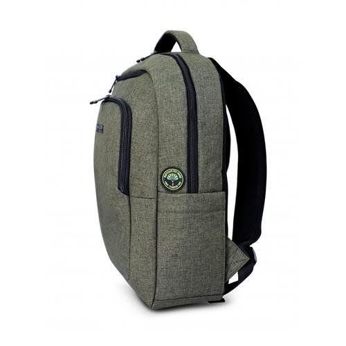Urban Factory ECB34UF laptop case 35.8 cm (14.1") Backpack Khaki - Image 1