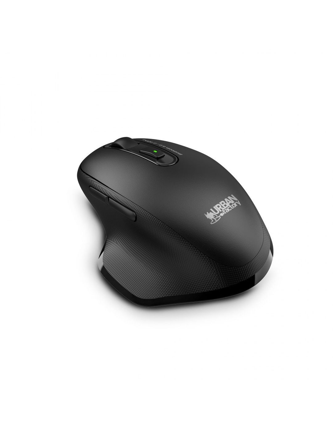 Urban Factory ONLEE PRO DUAL: ERGONOMIC BLUETOOTH AND 2.4GHZ MOUSE 1600DPI - RECHARGEABLE - BLACK - Image 1