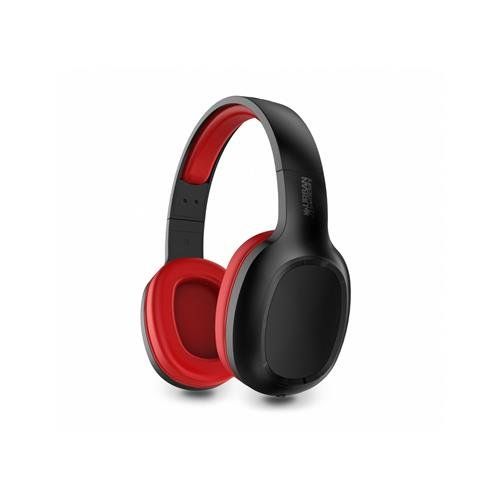 Urban Factory MOVEE Headset Wireless Head-band Gaming Micro-USB Bluetooth Black, Red - Image 1