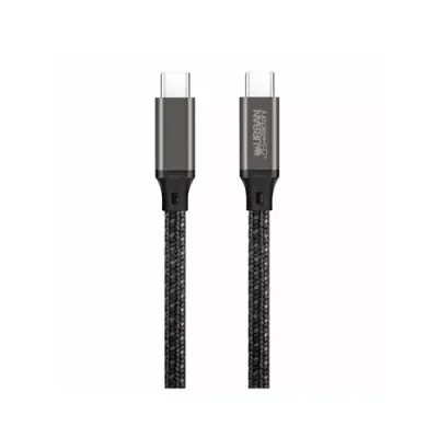 Urban Factory BASEE USB cable 2 m USB C Grey - Thumbnail 2