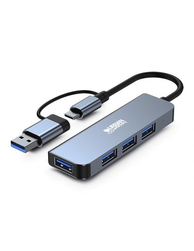 Urban Factory MINEE : HUB USB-A/C WITH 4 PORTS USB-A 3.0