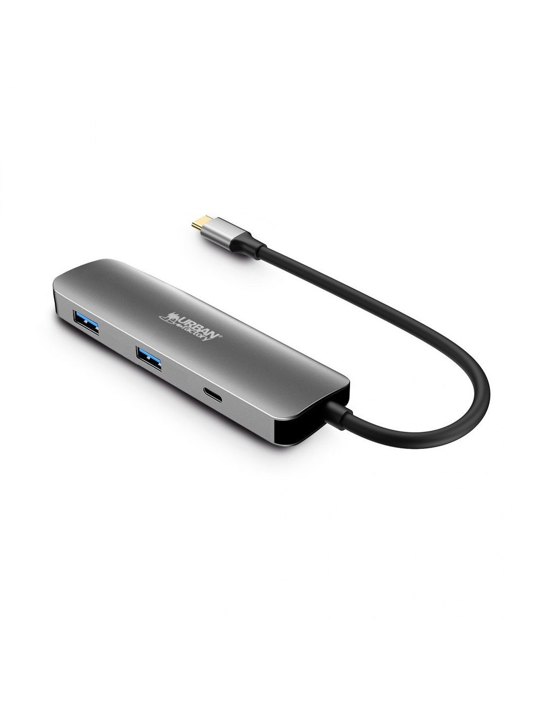 Urban Factory HUBEE 4 IN 1 : HUB USB-C WITH 2 USB-A / 1 HDMI 4K AND 1 USB-C 100W PD - Image 1