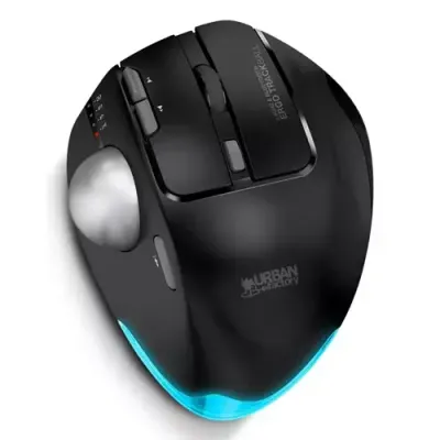 Urban Factory EMT01UF mouse Office Right-hand RF Wireless + Bluetooth 4800 DPI