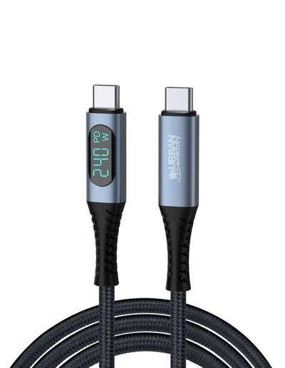 Urban Factory CAB05UF USB cable USB4 Gen 2x2 1.5 m USB C Grey