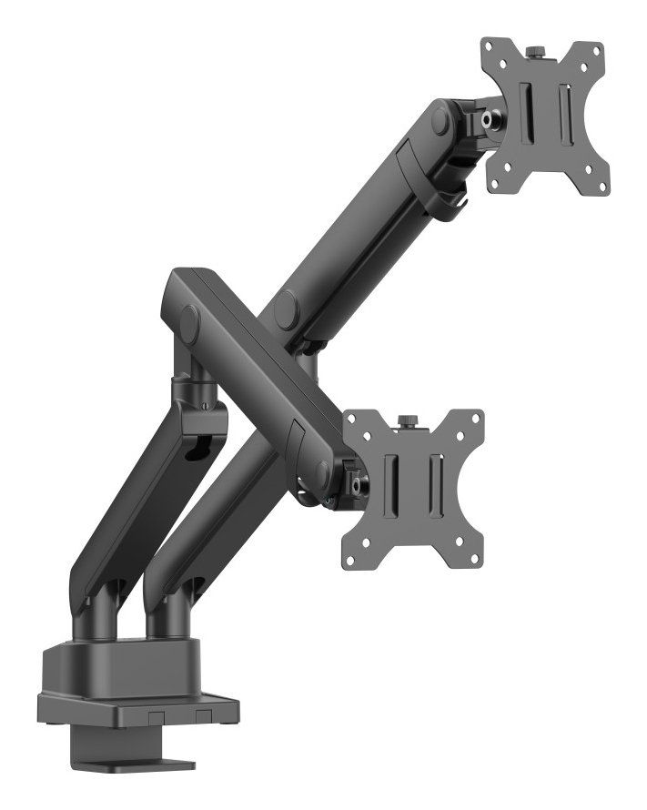 Urban Factory FLEXEE DUAL: Spring Dual Monitor Arm - Black - Image 1