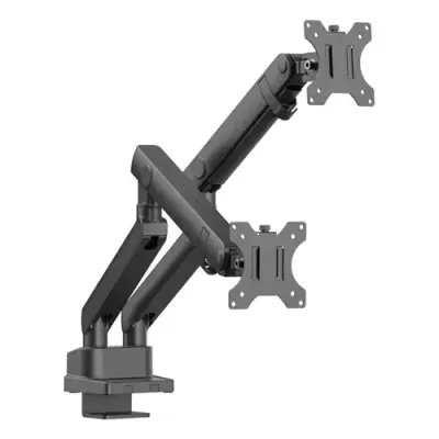 Urban Factory FLEXEE DUAL: Spring Dual Monitor Arm - Black - Thumbnail 2