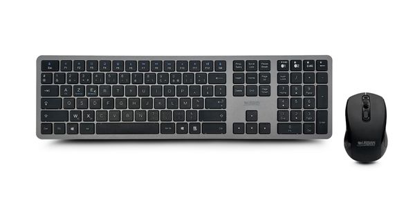 Urban Factory ONLEE: RECHARGEABLE COMBO KEYBOARD AND MOUSE - BLUETOOTH &amp; 2.4GHZ - UK LAYOUT - Thumbnail 2