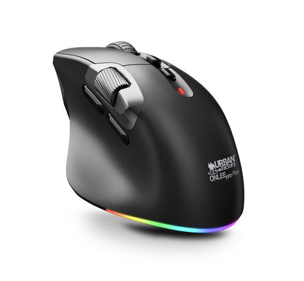 Urban Factory ONLEE PRO PLUS: OPTICAL BLUETOOTH AND 2.4GHZ MOUSE WITH FREE WHEEL TECHNOLOGY - 7200DPI LATERAL WHEEL - REMOVABLE BATTERY - Thumbnail 2