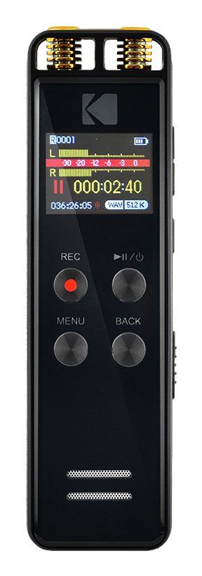 Kodak VRC550 dictaphone Internal memory & flash card Black - Image 1