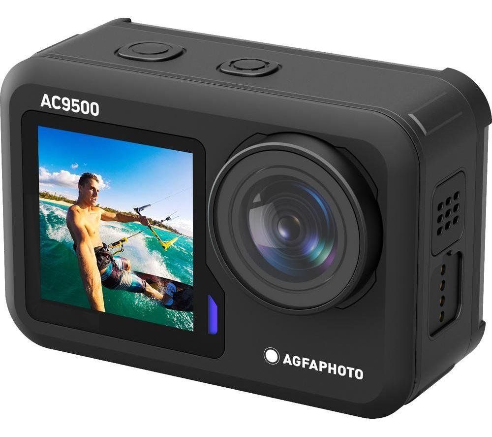 AGFA Realimove AC9500 4K Ultra HD Action Camera - Black, Black - Image 1