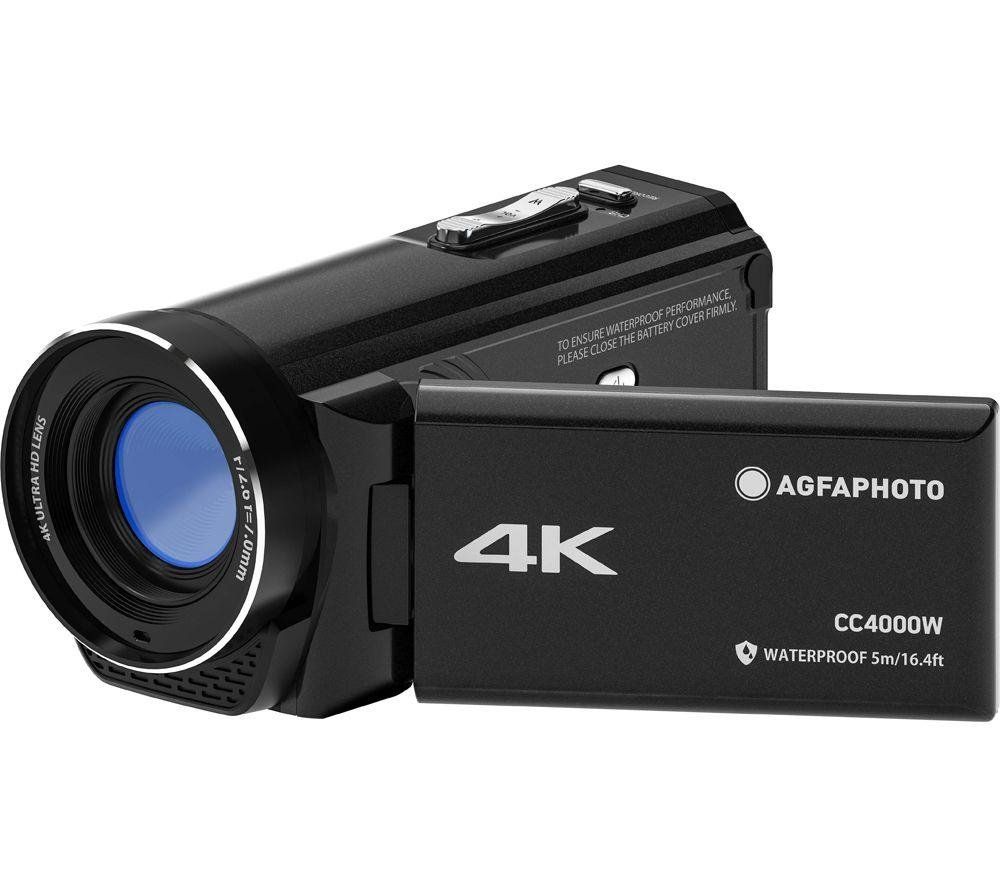 AgfaPhoto CC4000W camcorder Handheld camcorder 24 MP 4K Ultra HD Black - Image 1