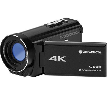 AgfaPhoto CC4000W camcorder Handheld camcorder 24 MP 4K Ultra HD Black