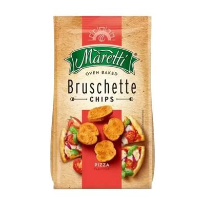 Maretti Bruschette Pizza Flavour Crunchy Italian Inspired Chips