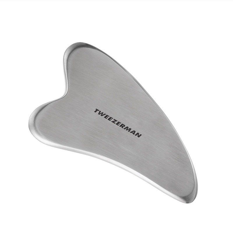 Tweezerman Stainless Steel Gua Sha - Image 1