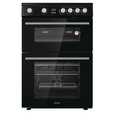 HISENSE HDE3211BBUK 60 cm Electric Ceramic Cooker - Black, Black - Thumbnail 2