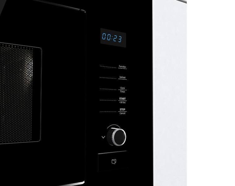 HISENSE HB20MOBX5UK Built-in Solo Microwave - Black, Black - Image 1