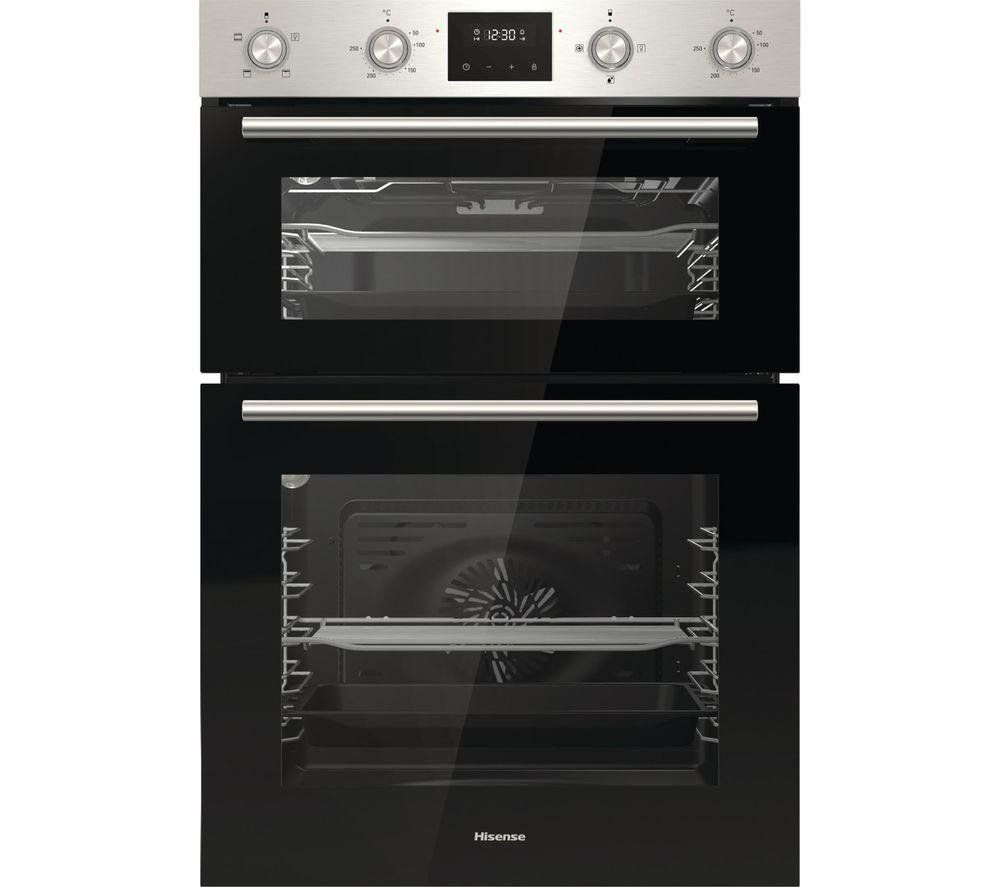 Hisense BID99222CXUK Electric Built-In Double Oven - Stainless Steel - Image 1