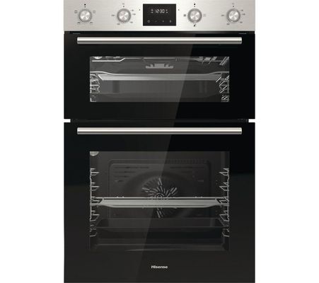 Hisense BID99222CXUK Electric Built-In Double Oven - Stainless Steel