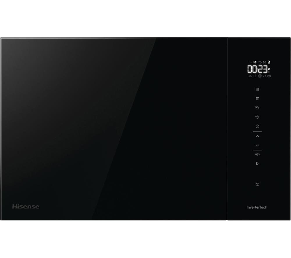 Hisense BIM325GI63DBGUK Built-In Microwave with Grill - Black - Image 1