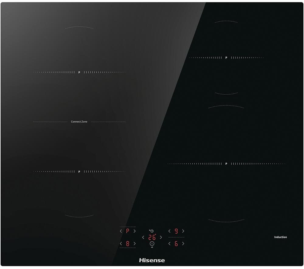 HISENSE HI6421BSC 60cm Electric Induction Hob - Black, Black - Image 1
