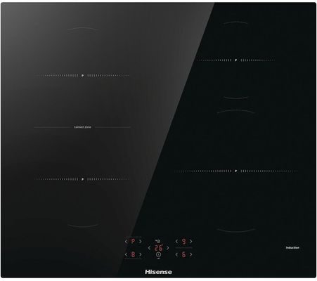 HISENSE HI6421BSC 60cm Electric Induction Hob - Black, Black