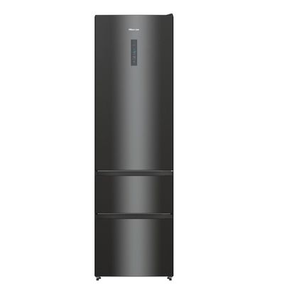 HISENSE RM469N4AFEUK 70/30 Fridge Freezer - Black, Black