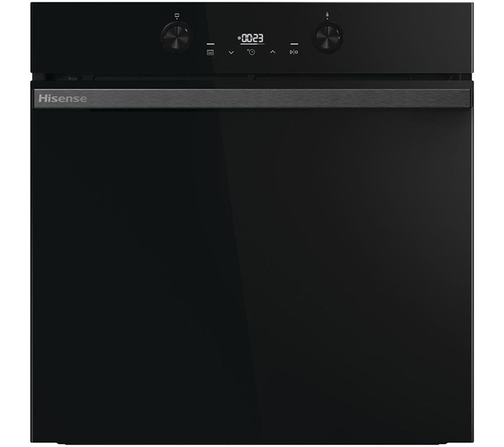 Hisense BI64221PDBG Hi4 BlackLine Electric Single Oven - Jet Black - Image 1