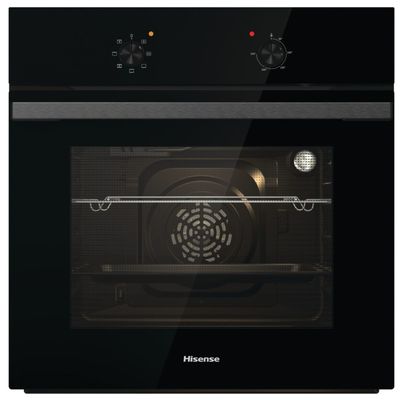 HISENSE BI62020ABGUK Electric Oven - Black, Black