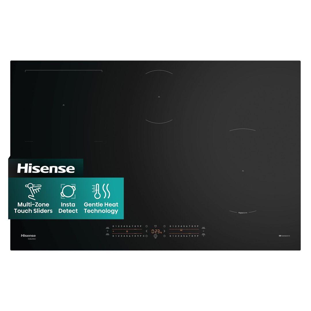 Hisense 80cm 4 Zone Induction Hob with Bridge Zone - Image 1
