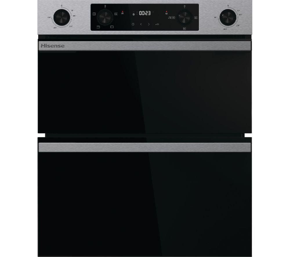 Hisense BUD714221CX Hi6 Electric Built Under Double Oven - Stainless Steel - Image 1