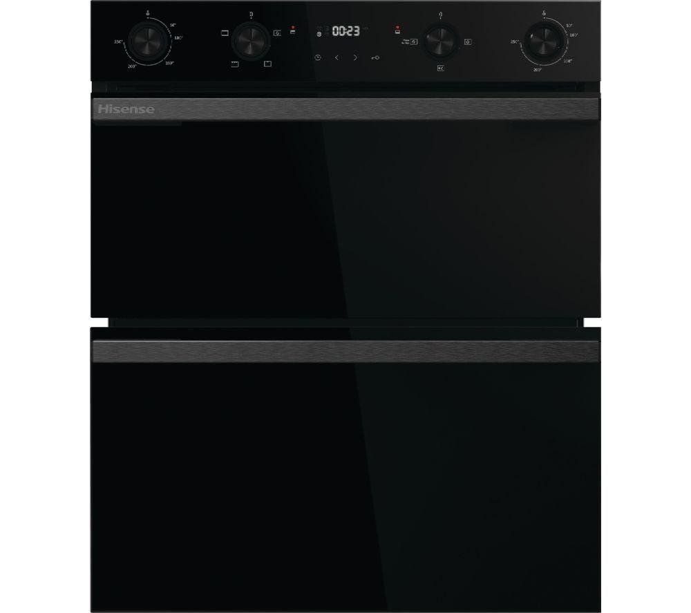 Hisense BUD714221ADBG Hi6 Electric Built Under Double Oven - Black - Image 1