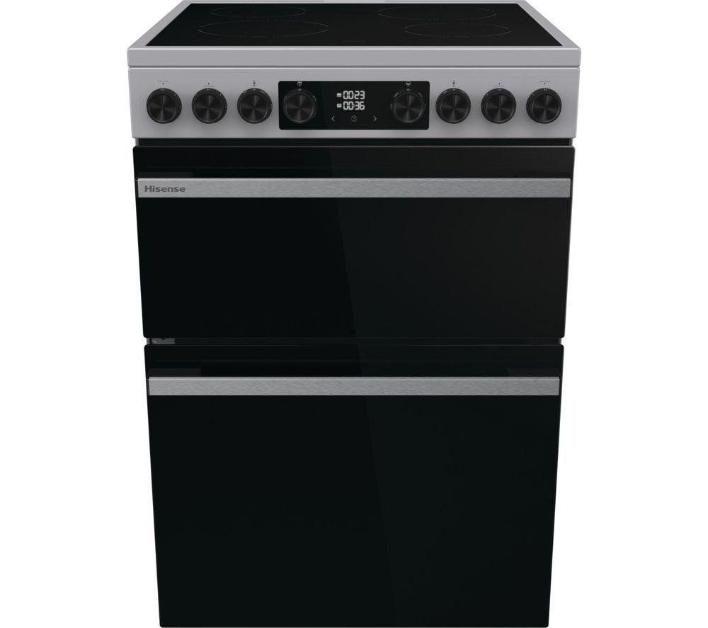 Hisense HDCEC6C20X 60cm Electric Cooker - Stainless Steel - Image 1