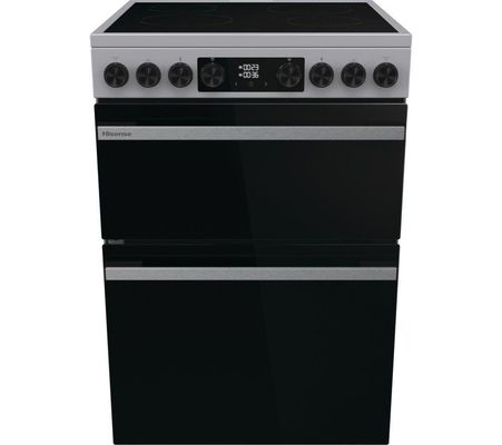 Hisense HDCEC6C20X 60cm Electric Cooker - Stainless Steel