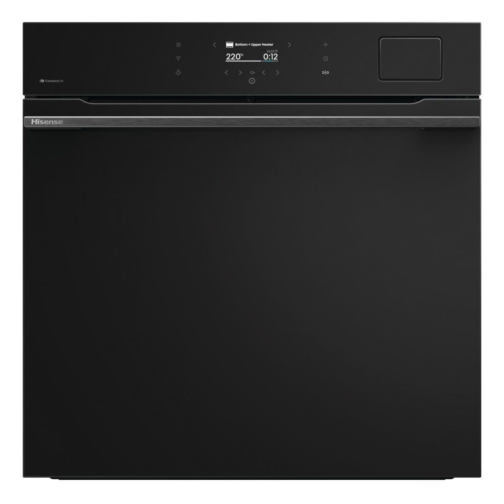 Hisense BAS6AH8BUKWF Hi8 Electric Single Oven - Black - Image 1
