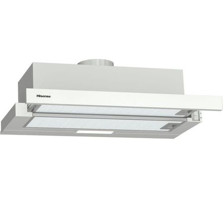 Hisense 60cm Telescopic Canopy Cooker Hood - Stainless Steel
