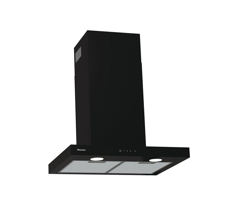 Hisense 60cm Chimney Cooker Hood - Black - Image 1