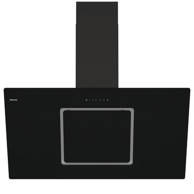 HISENSE CH10IN14BBUK Chimney Cooker Hood - Jet Black, Black