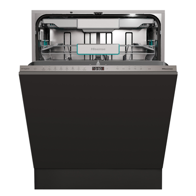 HISENSE UV Clean HV693A60UVADUK Full-size Fully Integrated WiFi-enabled Dishwasher, White - Thumbnail 2